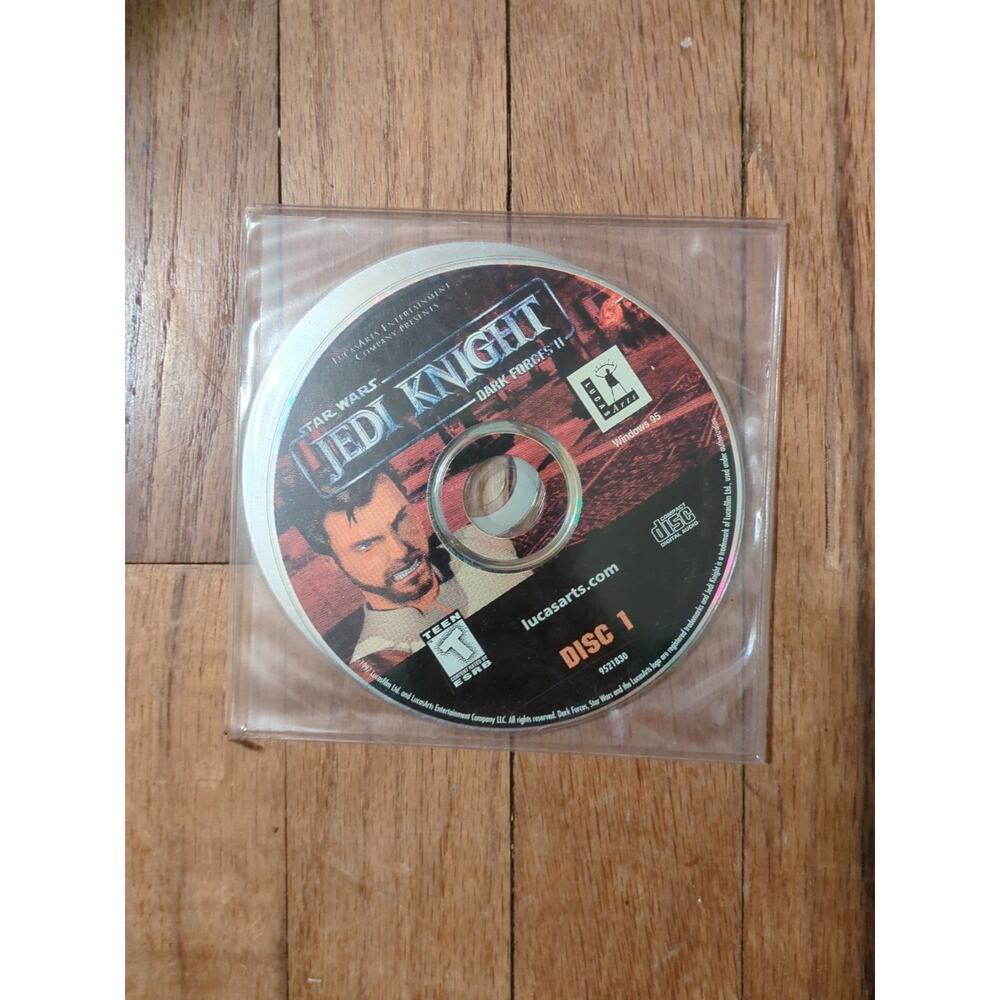 STAR WARS JEDI KNIGHT DARK FORCES II WINDOWS PC GAME 1997
